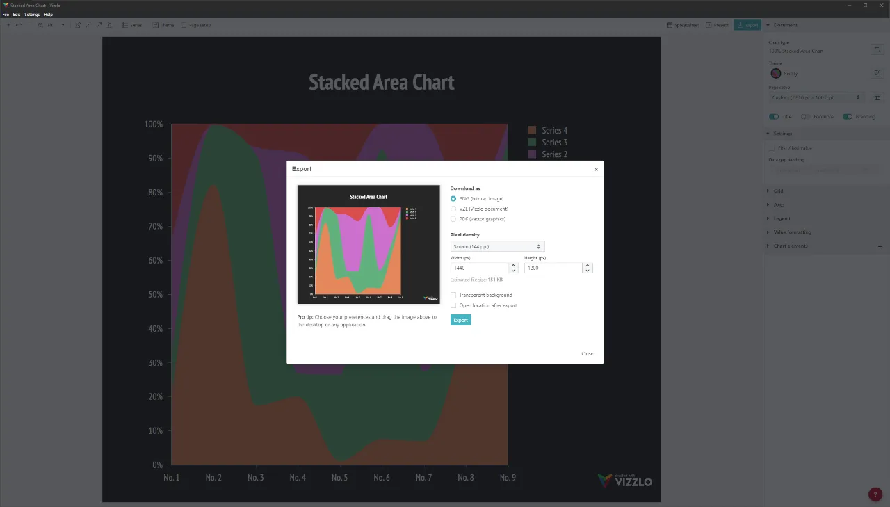 Vizzlo Desktop App