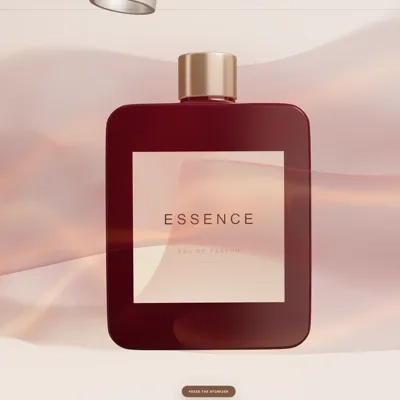 Essence eau de parfum concept bottle